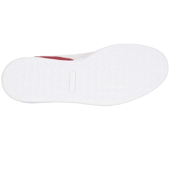 Puma Men’s Suede Classic XXI Sneaker Cabernet-Puma White Size 9 New - Picture 3 of 16